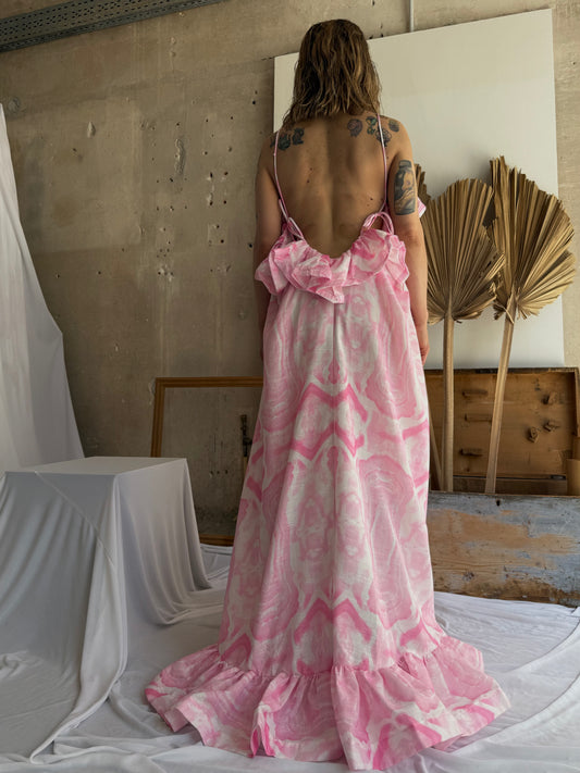 Kirby Pink Dress