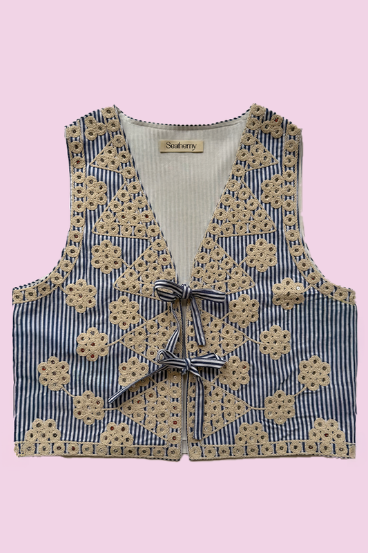 Shanti Blue Vest
